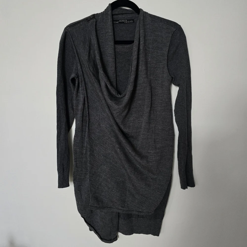 All Saints Drina Sweater Dress US4 - Picture 5 of 14